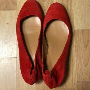 J. Crew factory Suede Block Pumps